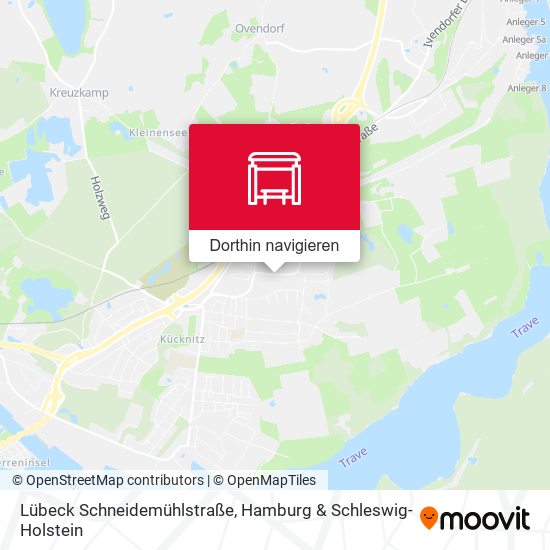 Lübeck Schneidemühlstraße Karte