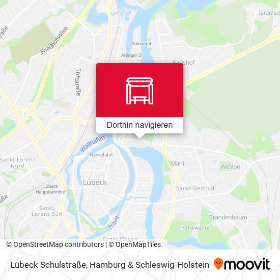 Lübeck Schulstraße Karte