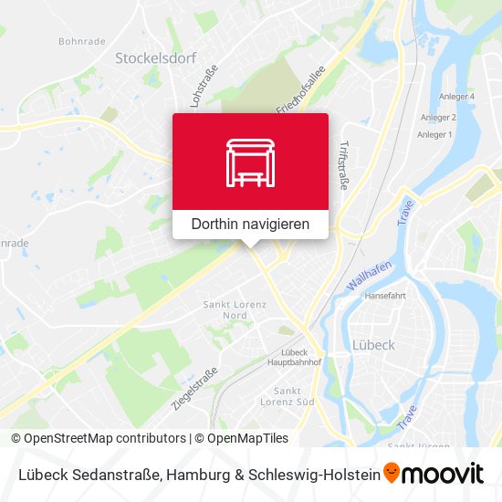 Lübeck Sedanstraße Karte
