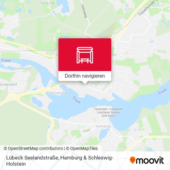 Lübeck Seelandstraße Karte