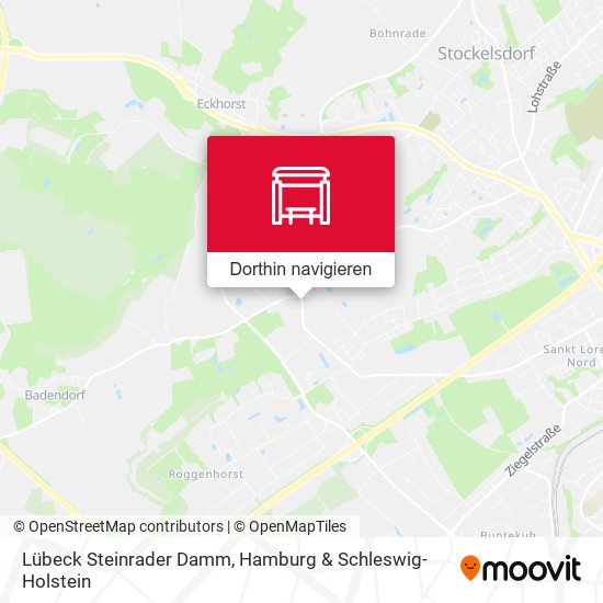 Lübeck Steinrader Damm Karte