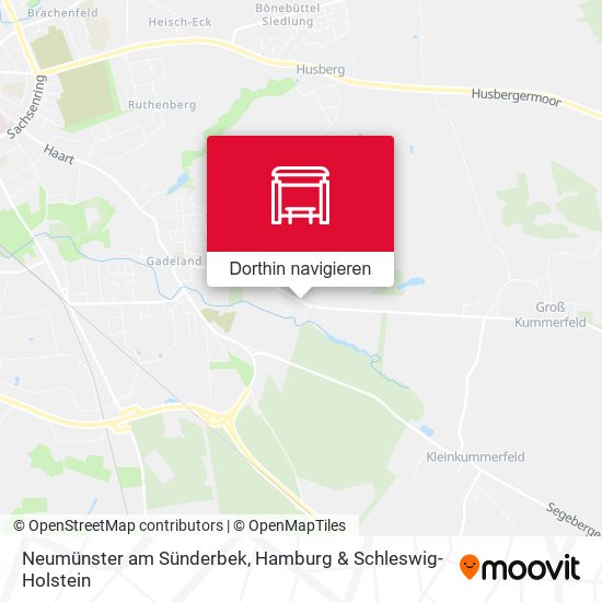 Neumünster am Sünderbek Karte