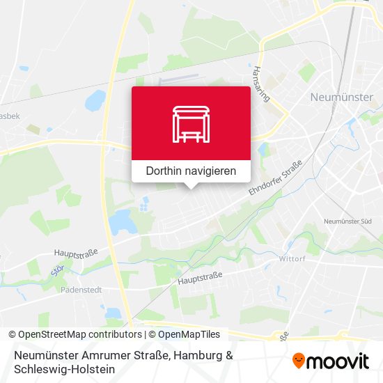 Neumünster Amrumer Straße Karte