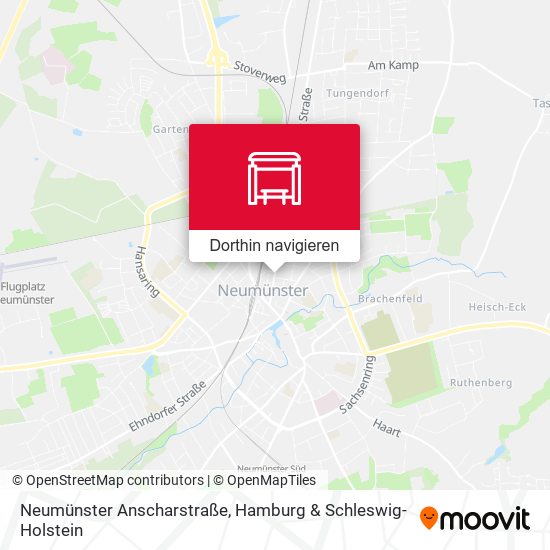 Neumünster Anscharstraße Karte