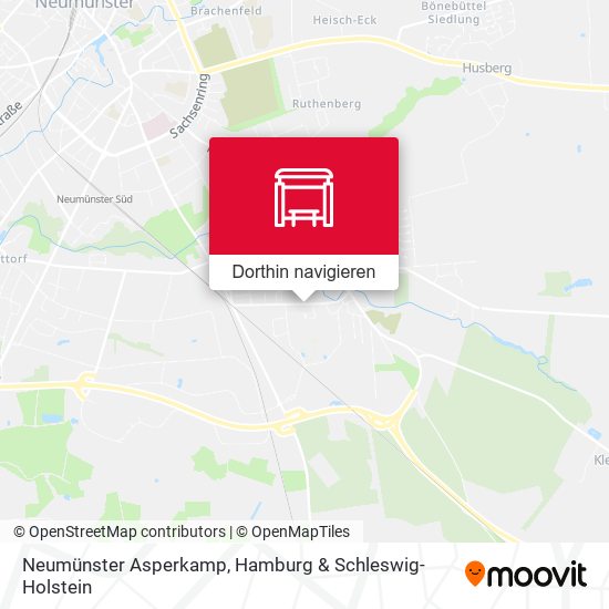 Neumünster Asperkamp Karte