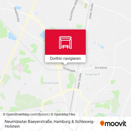 Neumünster Baeyerstraße Karte
