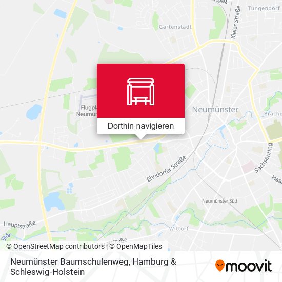 Neumünster Baumschulenweg Karte
