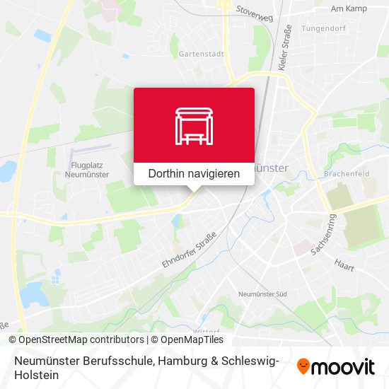 Neumünster Berufsschule Karte