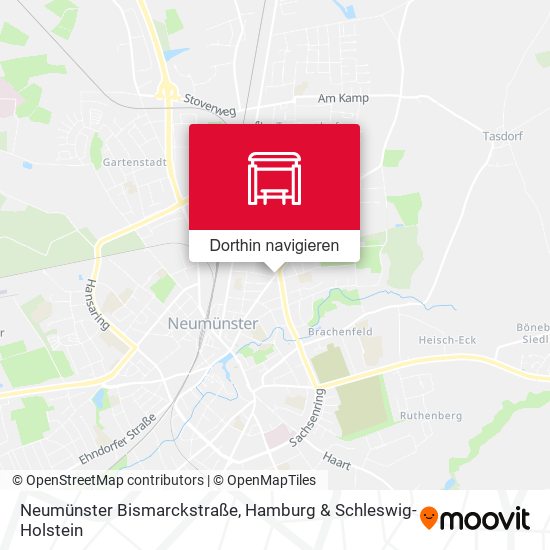 Neumünster Bismarckstraße Karte