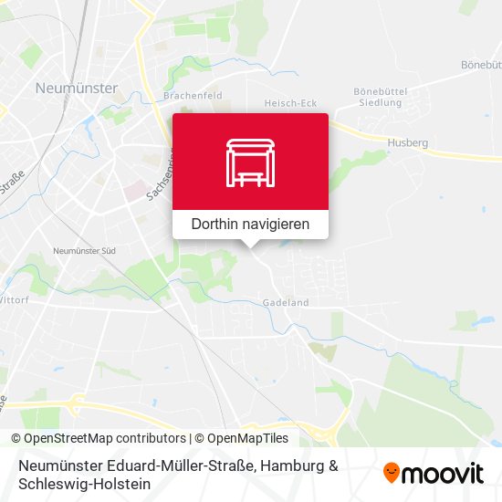 Neumünster Eduard-Müller-Straße Karte