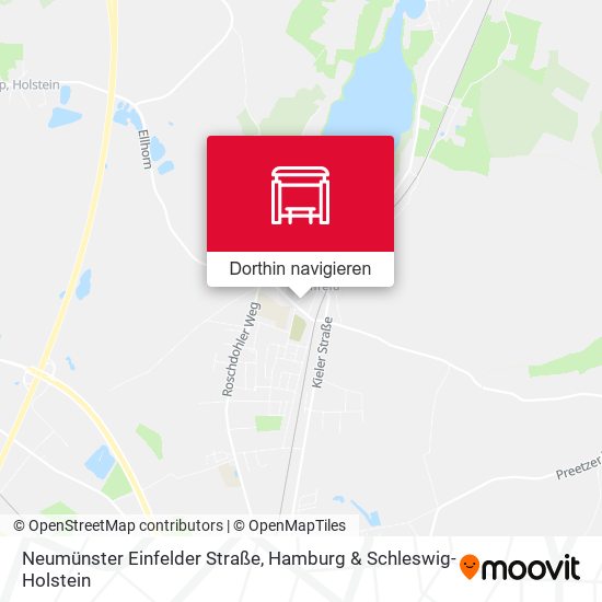 Neumünster Einfelder Straße Karte