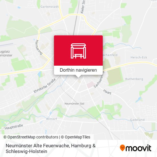 Neumünster Alte Feuerwache Karte