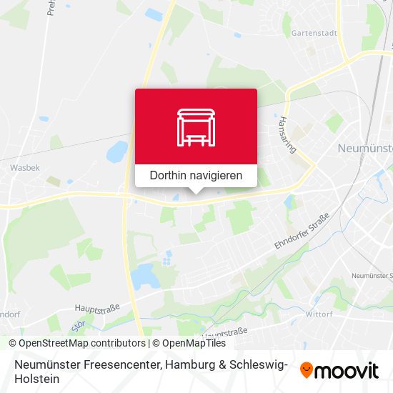 Neumünster Freesencenter Karte