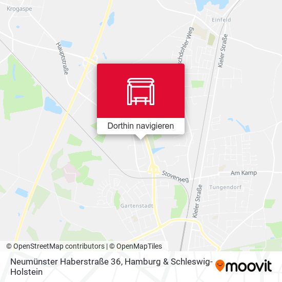 Neumünster Haberstraße 36 Karte