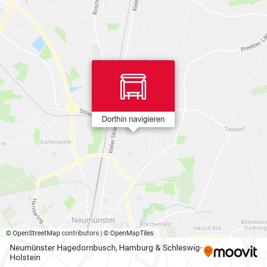 Neumünster Hagedornbusch Karte