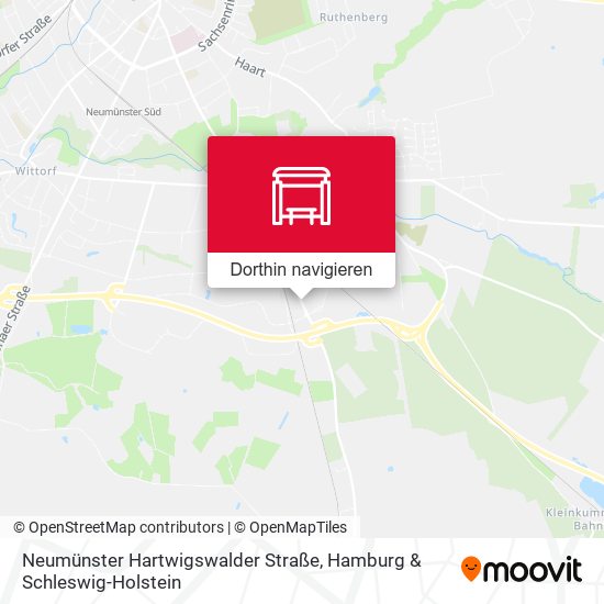 Neumünster Hartwigswalder Straße Karte