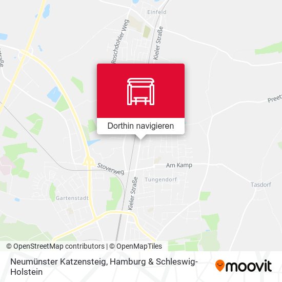 Neumünster Katzensteig Karte