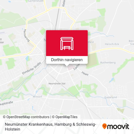 Neumünster Krankenhaus Karte
