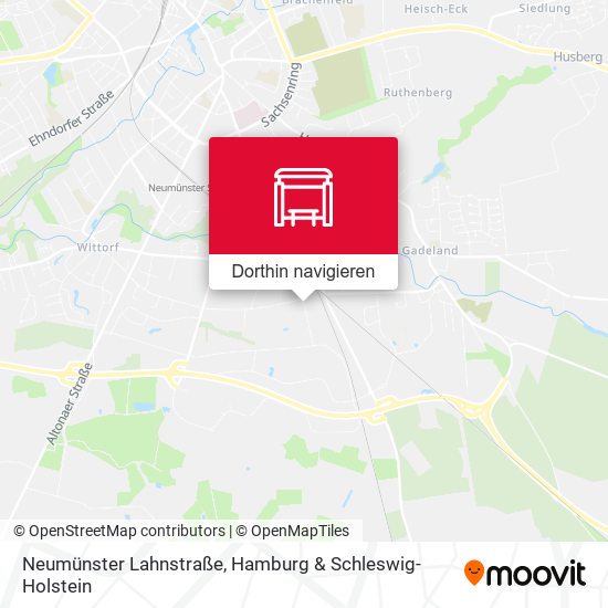 Neumünster Lahnstraße Karte