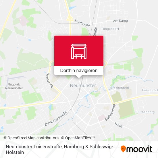 Neumünster Luisenstraße Karte
