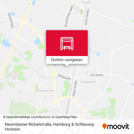 Neumünster Nobelstraße Karte