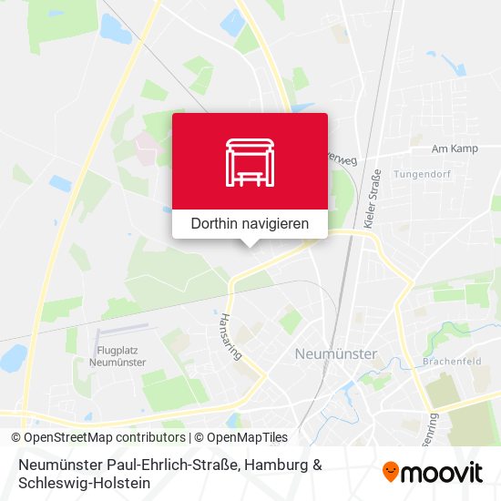 Neumünster Paul-Ehrlich-Straße Karte