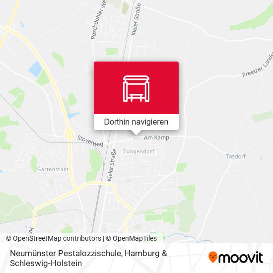 Neumünster Pestalozzischule Karte