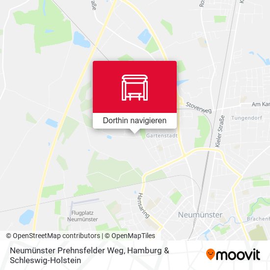 Neumünster Prehnsfelder Weg Karte