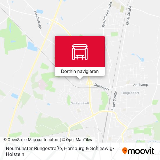 Neumünster Rungestraße Karte