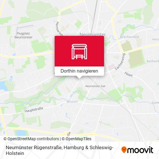Neumünster Rügenstraße Karte