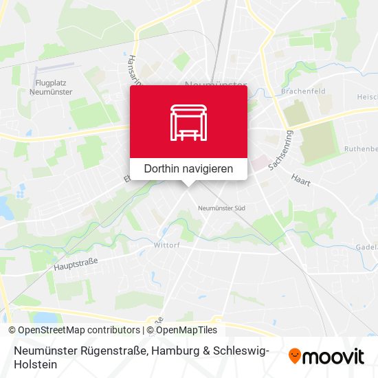 Neumünster Rügenstraße Karte