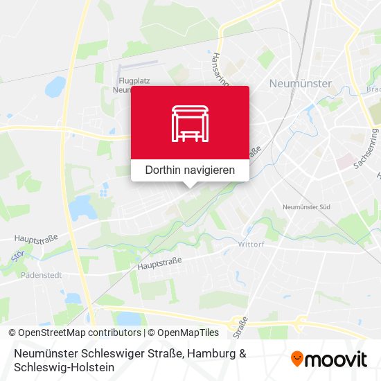 Neumünster Schleswiger Straße Karte