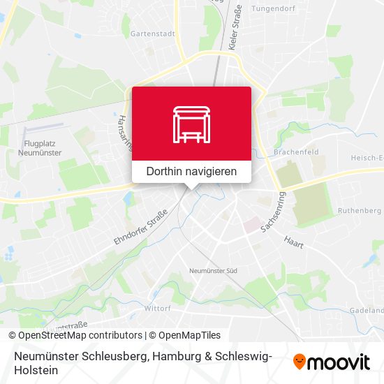 Neumünster Schleusberg Karte