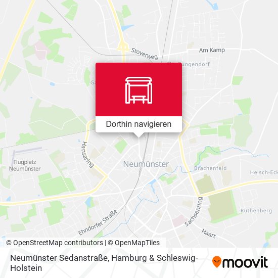 Neumünster Sedanstraße Karte