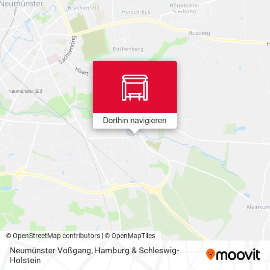 Neumünster Voßgang Karte