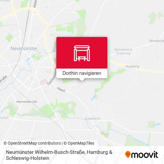 Neumünster Wilhelm-Busch-Straße Karte