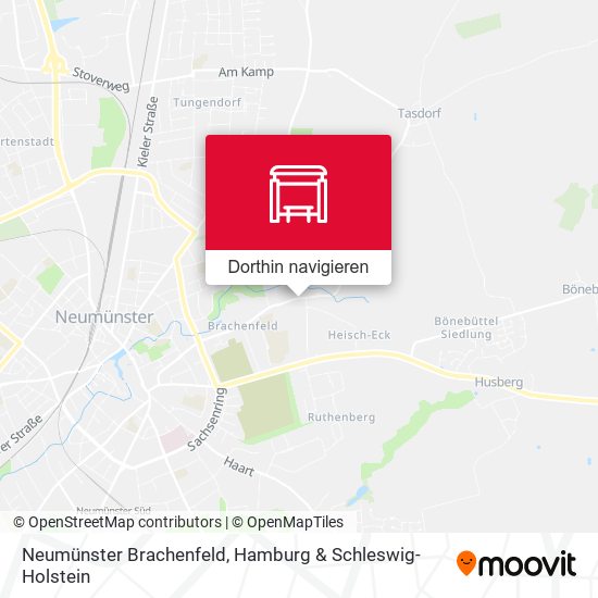 Neumünster Brachenfeld Karte