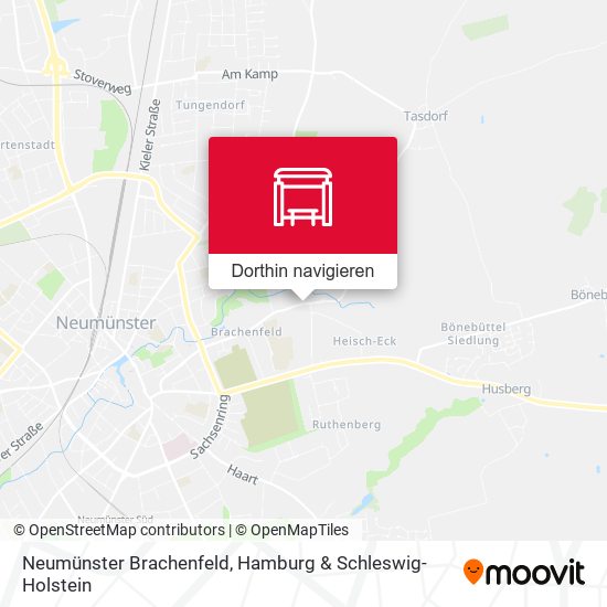 Neumünster Brachenfeld Karte