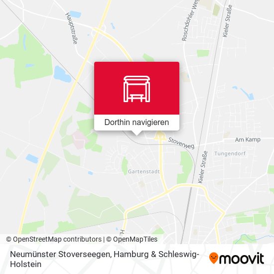 Neumünster Stoverseegen Karte