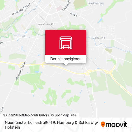 Neumünster Leinestraße 19 Karte