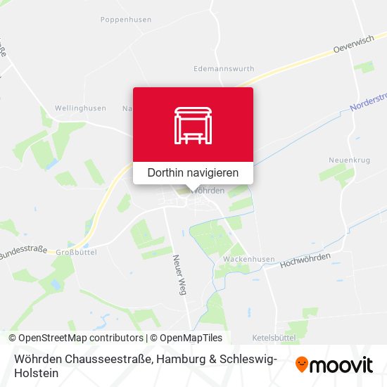 Wöhrden Chausseestraße Karte