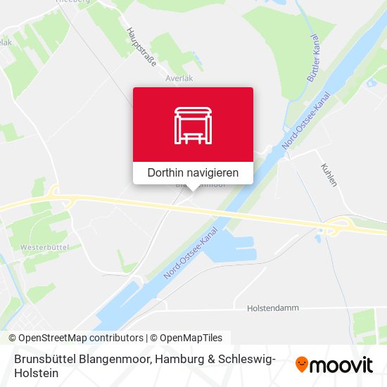 Brunsbüttel Blangenmoor Karte