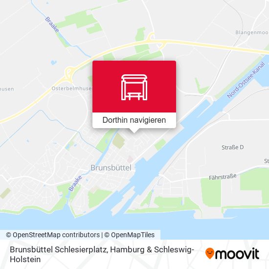 Brunsbüttel Schlesierplatz Karte