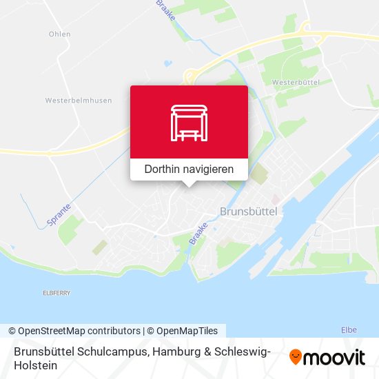 Brunsbüttel Schulcampus Karte