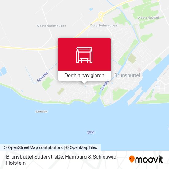 Brunsbüttel Süderstraße Karte