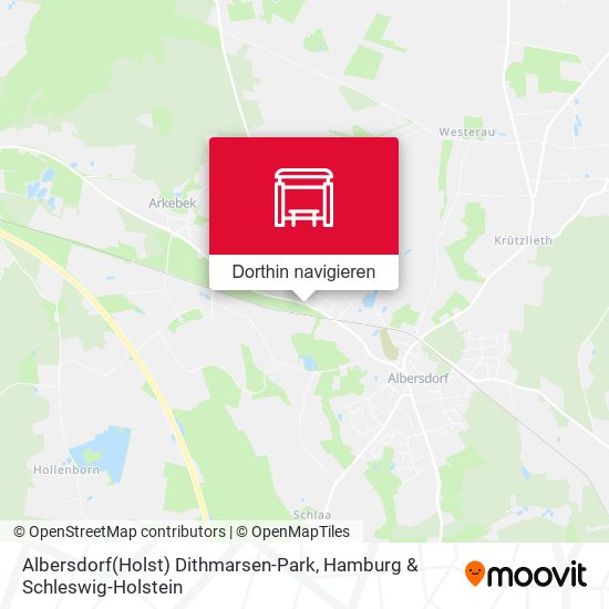 Albersdorf(Holst) Dithmarsen-Park Karte