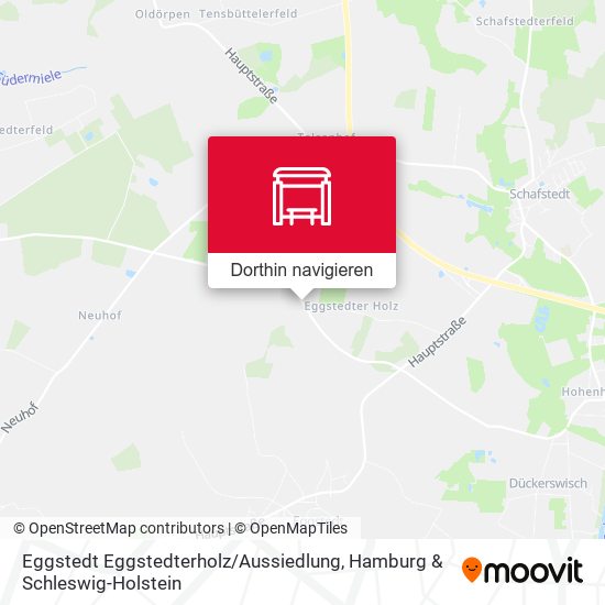 Eggstedt Eggstedterholz / Aussiedlung Karte