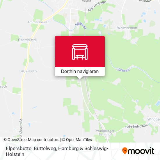 Elpersbüttel Büttelweg Karte