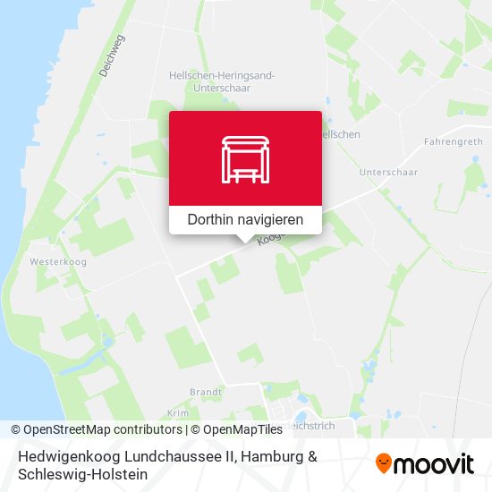 Hedwigenkoog Lundchaussee II Karte