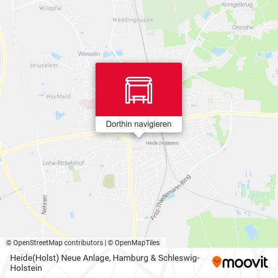 Heide(Holst) Neue Anlage Karte
